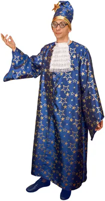 Карнавальный костюм взрослый Звездочет в колпаке (50) — купить в  интернет-магазине по низкой цене на Яндекс Маркете