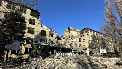 Россияне ударили по центру Селидово: фото последствий