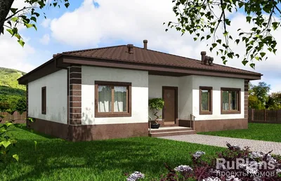 Проекты одноэтажных домов: планировки и цены в Москве