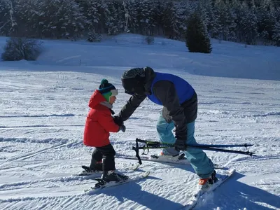 Как привить ребёнку любовь к горным лыжам — Блог «Спорт-Марафон»