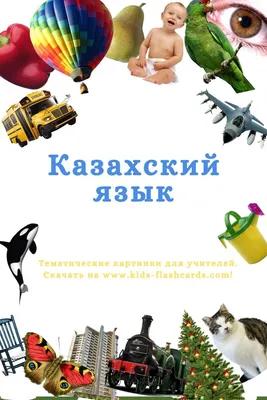 1000+ Карточки на Казахском Для Развития Речи Ребенка (PDF файлы) | Флэшка,  Индонезийский язык, Грузинский язык