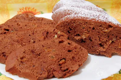 Шоколадный кекс с изюмом и орехами - пошаговый рецепт с фото на Готовим дома