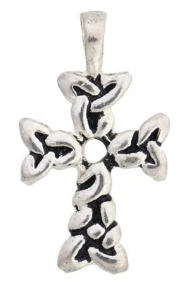 Купить серебряный кельтский крест царь славы с чернением 000087726 ✴️в  Zlato.ua