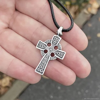 Кулон Кельтский крест КНХ133 - купить в интернет-магазине RockBunker.ru