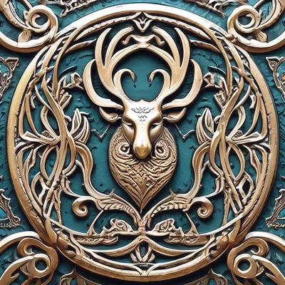Нарисуй красивый кельтский орнамент» — создано в Шедевруме