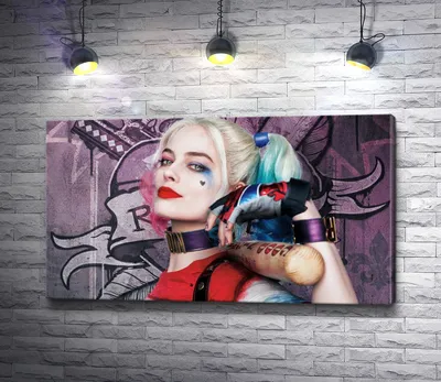 Брошь «Харли Квинн №2» z-harleyquinn-2 купить в интернет-магазине krapivasu