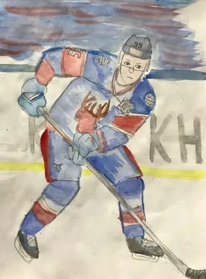 Детский рисунок хоккей - 60 фото