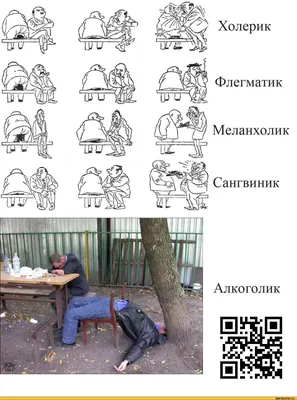 Меланхолик холерик картинка