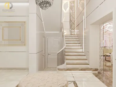 Дизайн интерьера прихожей \"холл в частном доме\" | Портал Люкс-Дизайн.RU