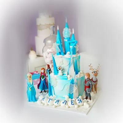 Торт «Холодное сердце» на день рождения или другой детский праздник |  Пироженка.рф
