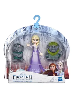 Disney Холодное Сердце фигурка Эльза и тролли Disney Frozen