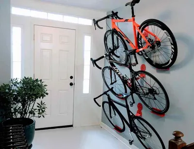 Потрясающе удобные идеи хранения велосипедов