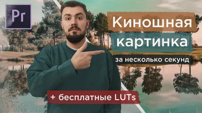 Киношная картинка с помощью LUTs в Adobe Premiere Pro за несколько секунд.  Бесплатные LUT пресеты | Пикабу