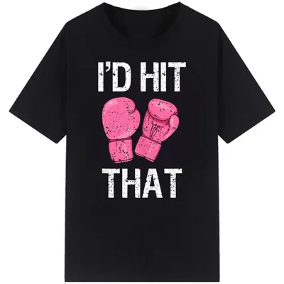 Id Hit That Смешные Женские классные футболки с рисунком в стиле  кикбоксинга, подарок для мужчин, модные футболки с рисунком унисекс,  повседневные футболки с рисунком | AliExpress