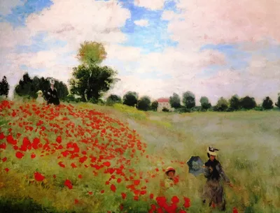 Клод Моне (Oscar-Claude Monet, 1840 - 1926), избранные работы | Картины  ренуара, Клод моне, Создание портретов