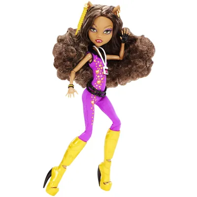 Кукла 'Клодин Вольф' (Clawdeen Wolf), из серии 'Музыкальный фестиваль'  (Music Festival), Monster High, Mattel [Y7693]