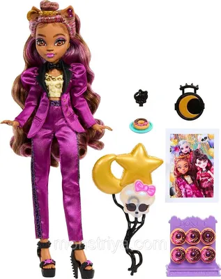 Отзывы о кукла Monster High Клодин Вульф - Первый день в школе DNW97 DVH23  - отзывы покупателей на Мегамаркет | классические куклы DNW97 DVH23 -  100000378758