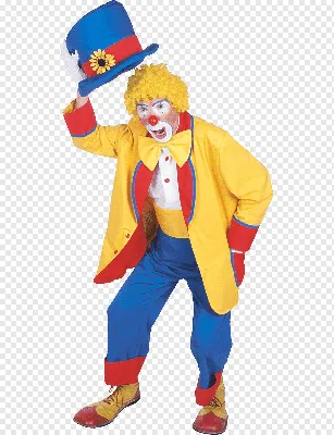 Уникальный клоун костюм: фотография в высоком разрешении