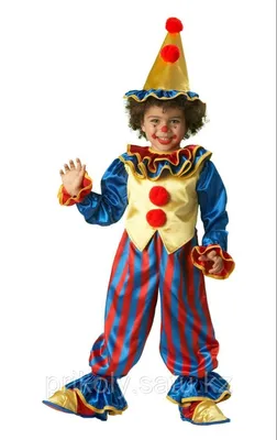 Клоун в костюме на фотоснимке: доступно для скачивания в PNG