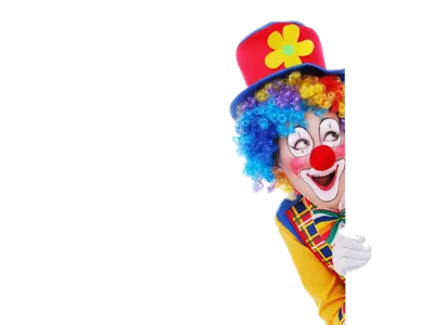 Клоун в костюме на красивом изображении: изображение в формате WebP