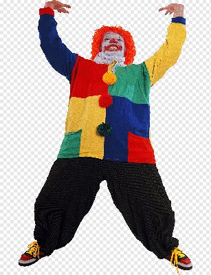 Клоун в костюме на ярком изображении: изображение в формате WebP