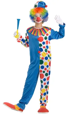 Клоун в костюме на фото