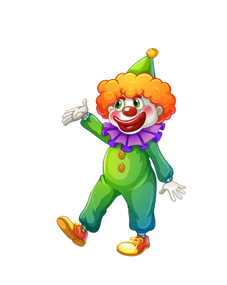 Изображение клоуна в костюме