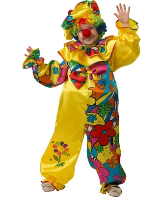 Клоун в костюме для фотосессии
