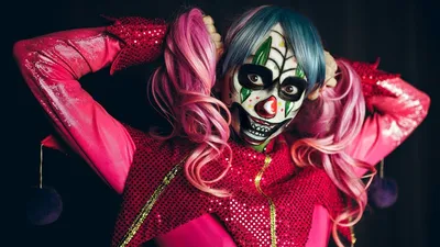 Клоун на хэллоуин: фото в формате PNG для использования в дизайне