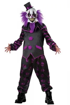 Самые зловещие клоуны на хэллоуин: фото в формате JPG для использования на почтовых открытках