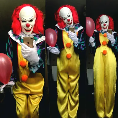 Страшный клоун на фотографии: загадочность и ужас в одном