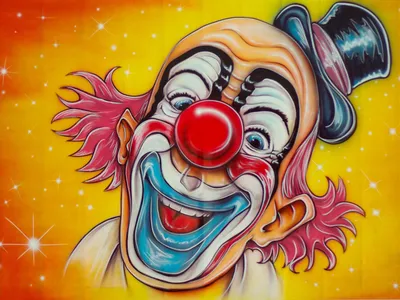 Клоуны в цирковом купальнике на фото