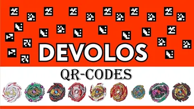 ALL DEVOLOS BEYS QR CODES Beyblade Burst App Bey Fights | КуАр Коды Бейблейд  | ДЕВОЛОС | Hasbro - YouTube