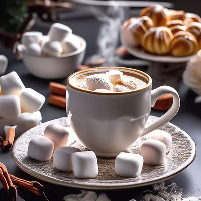 Доброе утро - печенья, конфета и кофе Стоковое Изображение - изображение  насчитывающей циннамон, шоколад: 74103401