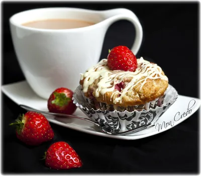 Пазл «Кофе и ягодное пирожное» из 150 элементов | Собрать онлайн пазл  №184009
