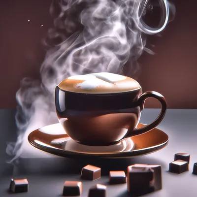 чашка кофе и плитка шоколада на темном фоне, кофе брейк с шоколадом, Hd  фотография фото, еда фон картинки и Фото для бесплатной загрузки