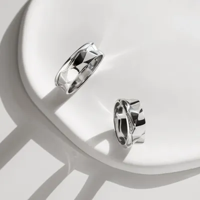 Обручальные кольца RS25 | Ricchezza - ювелирные изделия