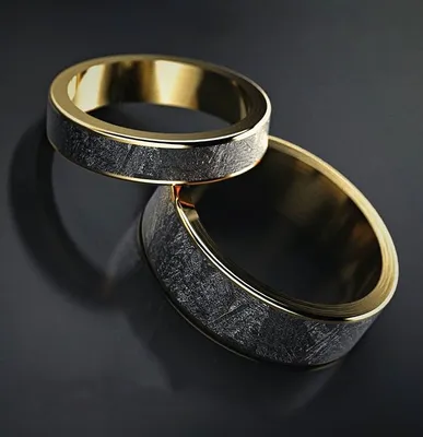 Авторские обручальные кольца бесконечность из белого золота, с  бриллиантами, 585 пробы в Москве, цена 82700 руб.: