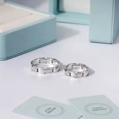 Парные свадебные обручальные кольца из стали титана (американка)  (ID#1813330829), цена: 1250 ₴, купить на Prom.ua