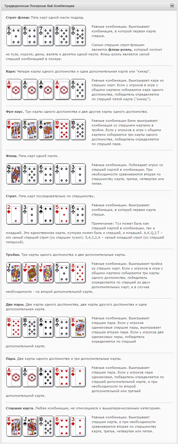 Покер 36 карт