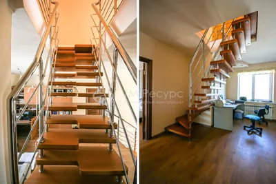 Купить лестницу в дом в Москве, изготовление металлических лестниц для  частного дома на заказ от компании Металл - Контраст