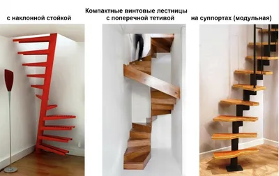 Компактные лестницы – «винтом» или «гуськом» - АкаДОМия