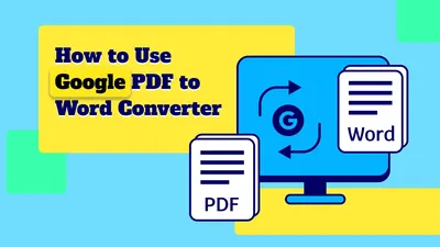 PDF Converter in India: Best PDF to Word Converter Online