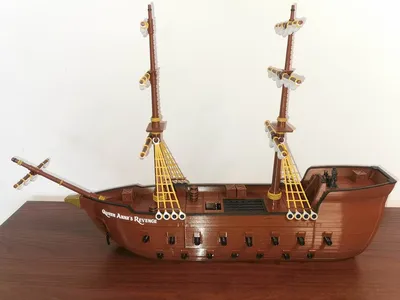 Конструктор Месть королевы Анны: купить конструктор корабль из фильма  Пираты Карибского моря в интернет магазине Toyszone.ru