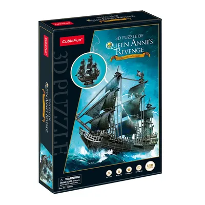 Купить пираты Карибского моря 29066P Jakks Pacific Корабль Месть Королевы  Анны, цены на Мегамаркет