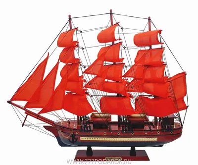 Модель корабля \"Алые Паруса\" | Модели кораблей, яхт, парусников