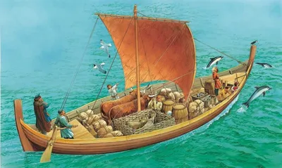 Корабли викингов картинки фотографии