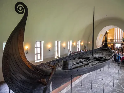 Сборная модель корабля викингов Драккар