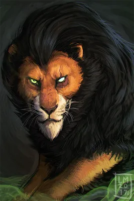 Фото Шрам / Scar из мультфильма The Lion King / Король Лев, by Monrroe