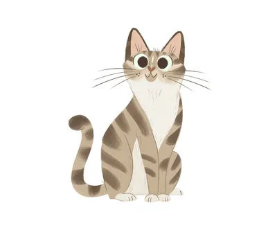 анимированная анимация, милый мультяшный кот, 3d иллюстрация с милой кошкой,  Hd фотография фото фон картинки и Фото для бесплатной загрузки